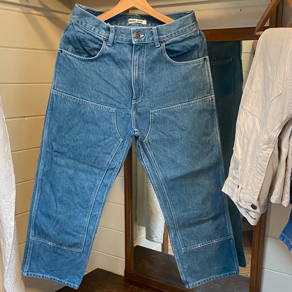Rudy Jude Straight Leg Blue Workwear Jeans